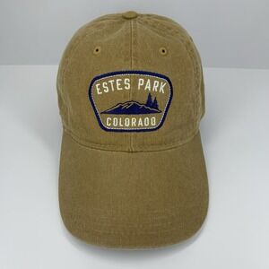 Estes Park Colorado Hat Light Brown Adjustable Ouray Souvenir Baseball Cap
